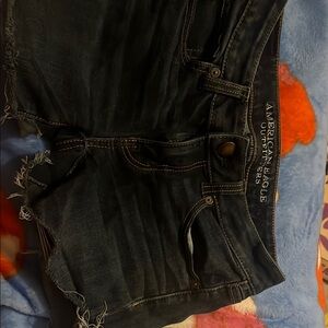 American Eagle Outfitters Navy Straight Leg Jeans